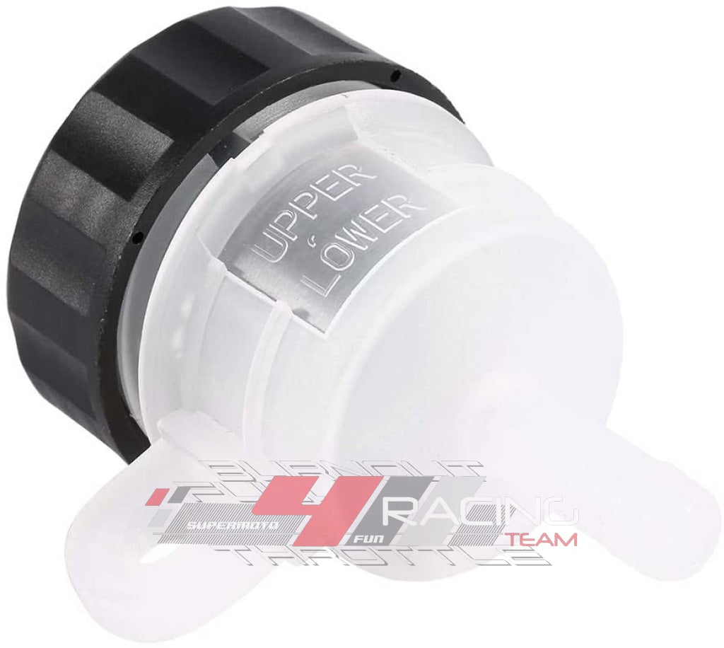 Bremsflüssigkeitsbehälter mit Membrane für Pitbike, Supermoto oder Racebike  – supermoto4fun-shop