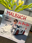 Malbuch für Kinder - Sport & Rennautos